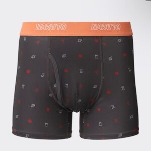 NWT Naruto x GU men’s underwear size M black
